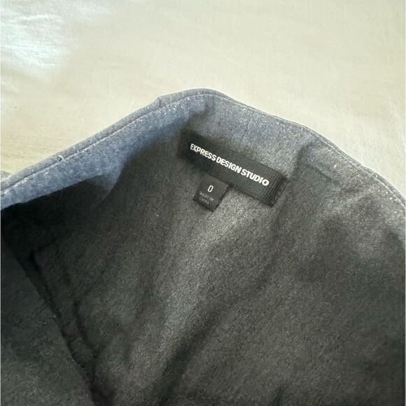 Express Gray Pencil Skirt - Picture 4 of 7